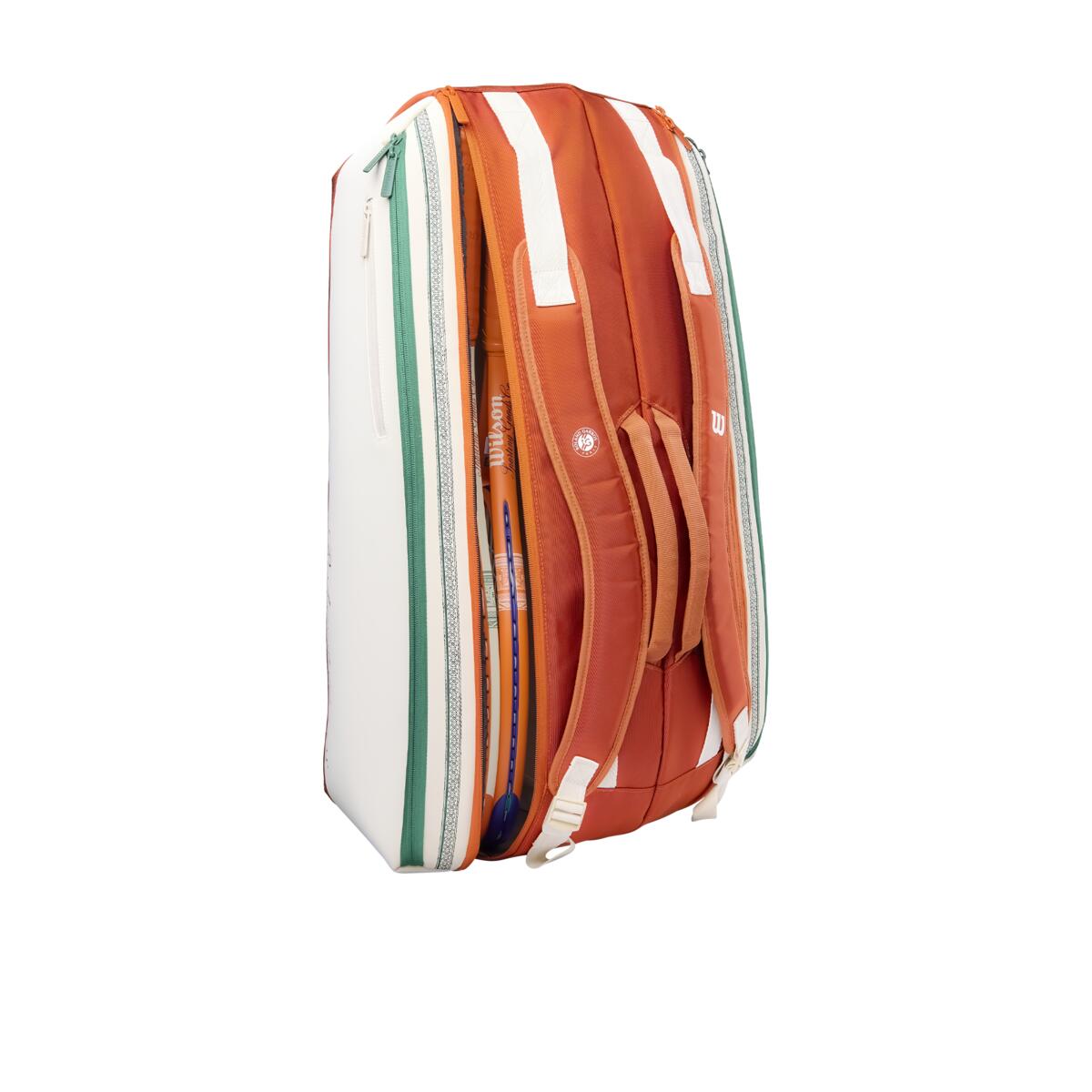 Wilson Roland Garros Super Tour 9 Pack 2026 Cream tenisztáska - Image 2